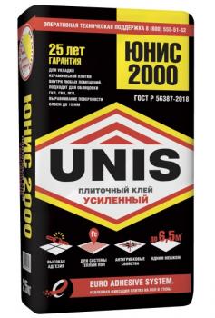 Плиточный клей Юнис 2000 25кг