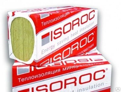Минвата Изорок Изолайт 1000х600х50мм (4,8м2/0,24м3) 8плит